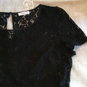 Calvin Klein lace dress